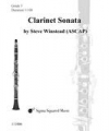 クラリネット・ソナタ（スティーブ・ウィンステッド） (クラリネット+ピアノ)【Clarinet Sonata】