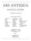 アルス・アンティクア（ランダル・スナイダー）【Ars Antiqua】