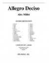 アレグロ・デチーゾ（アレックス・ミレー）【Allegro Deciso】