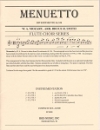 メヌエット「ディヴェルティメント・K.334」より（モーツァルト）（フルート七重奏+ピアノ）【Minuetto from Divertimento, K.334】