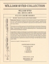 ウィリアム・バード・コレクション（ウィリアム・バード）（フルート六重奏）【William Byrd Collection】