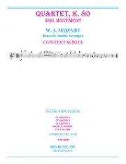 四重奏曲・K.80・第三楽章（モーツァルト）（クラリネット四重奏）【Quartet K. 80 3rd Movement】