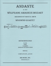 アンダンテ・K.616（モーツァルト）（木管四重奏）【Andante, K. 616】