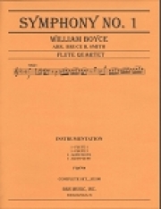交響曲・第1番（ウィリアム・ボイス）（フルート四重奏）【Symphony No. 1】