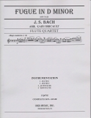 フーガ・ニ短調・BWV.542b（バッハ）（フルート四重奏）【Fugue in D Minor, BWV 542b】