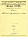 Canzone Detta La Spiritata（ジョヴァンニ・ガブリエーリ）（ユーフォニアム＆テューバ四重奏）
