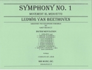 メヌエット「交響曲第一番」より（ベートーヴェン）（サックス九重奏）【Symphony No. 1 Menuetto】