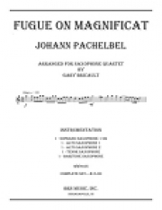 フーガ・オン・マニフィカト（ヨハン・パッヘルベル）（サックス四重奏）【Fugue on Magnificat】