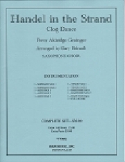 ストランド通りのヘンデル（パーシー・グレインジャー）（サックス九重奏）【Handel in the Strand】