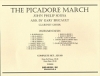 The Picador March（ジョン・フィリップ・スーザ）（クラリネット十一重奏+打楽器）
