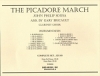 行進曲「ピカドール」（ジョン・フィリップ・スーザ）（クラリネット十一重奏+打楽器）【The Picador March】