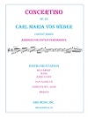 小協奏曲・Op. 26  (カール・マリア・フォン・ウェーバー)  (クラリネット+ピアノ）【Concertino Op. 26】