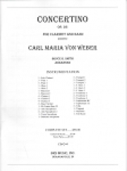 小協奏曲・Op. 26  (カール・マリア・フォン・ウェーバー)  (クラリネット・フィーチャー）【Concertino Op. 26】