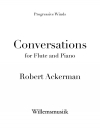 会話（ロバート・アッカーマン）（フルート+ピアノ）【Conversations】
