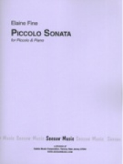 ピッコロ・ソナタ（エレーヌ・ファイン）（ピッコロ+ピアノ）【Piccolo Sonata】