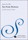 ソニック・ホライゾンズへ  (ジェイムズ・リー3世)  (木管二重奏+ピアノ）【Into Sonic Horizons】