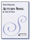 オータム・ソング（ポール・モラヴェック）（フルート+ピアノ）【Autumn Song】