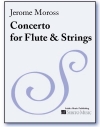 フルートとオーケストラのための協奏曲（ポール・モラヴェック）（ミックス五重奏）【Concerto for Flute & String Orchestra】