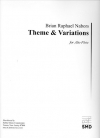 アルトフルートのための主題と変奏曲（ブライアン・ネイバーズ）（フルート）【Theme and Variations for Alto Flute】