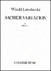 ザッハー変奏曲（ヴィトルト・ルトスワフスキ） (チェロ)【Sacher Variation】