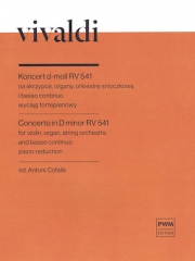 協奏曲・ニ短調・RV.541（アントニオ・ヴィヴァルディ）（ヴァイオリン+ピアノ）【Concerto in D minor, RV 541】