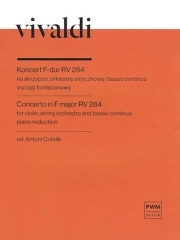 協奏曲・ヘ長調・RV.284（アントニオ・ヴィヴァルディ）（ヴァイオリン+ピアノ）【Concerto in F Major, Rv284】