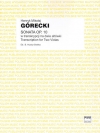 ソナタ・Op.10（ヘンリク・ミコワイ・グレツキ） (ヴィオラ二重奏)【Sonata Op. 10】