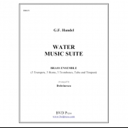 ニ短調組曲「水上の音楽」より (金管十重奏)【Water Music - Suite in D】