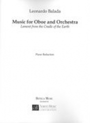 オーボエとオーケストラのためのミュージック（レオナルド・バラダ）（オーボエ+ピアノ）【Music for Oboe and Orchestra】