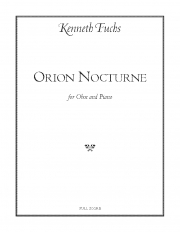 オリオン・ノクターン（ケネス・フックス）（オーボエ+ピアノ）【Orion Nocturne】