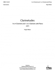 クラリネット（ヒュー・エイトケン）（クラリネット+ピアノ）【Clarinetudes】