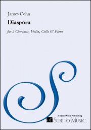 ディアスポラ（ジェームズ・コーン）（ミックス四重奏+ピアノ）【Diaspora】