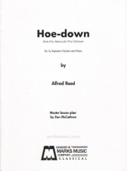 ホーダウン（アルフレッド・リード）（エスクラリネット+ピアノ）【Hoe-down】