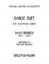 ダンス・デュエット（デイヴ・ブルーベック）（サックス五重奏）【Danse Duet】