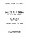 ワルツ・フォー・デビイ（ポール・デスモンド）（サックス四重奏）【Waltz for Debbie】