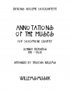 Annotations of the Muses（ジョニー・リチャーズ）（サックス四重奏）