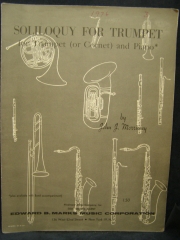 独り言（ジョン・モリセイ）（トランペット+ピアノ）【Soliloquy for Trumpet】