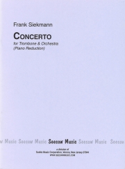 協奏曲（フランク・シークマン）（トロンボーン+ピアノ）【Concerto for Trombone】