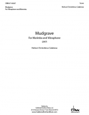 Mudgrave  (ヘルムート・カラブレーゼ)（マリンバ+ビブラフォン）
