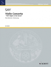 ヴァイオリン協奏曲「ハーレムの千一夜」（ファジル・サイ）（ヴァイオリン+ピアノ）【Cadenza】