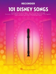 ディズニー・ソング・101曲集 (ソプラノリコーダー)【101 Disney Songs】