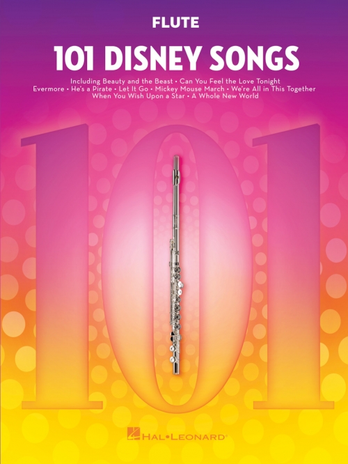 ディズニー・ソング・101曲集 (フルート)【101 Disney Songs】 - 吹奏楽の楽譜販売はミュージックエイト