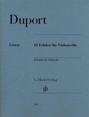 21の練習曲（ジャン＝ルイ・デュポール） (チェロ)【21 Etudes for Violoncello】