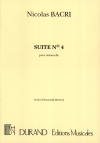 組曲・No.4（ニコラ・バクリ） (チェロ)【Suite n. 4】