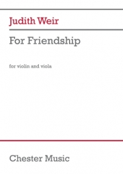 友情のために（ジュディス・ウィアー）（弦楽二重奏）【For Friendship】