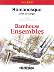 ロマネスク（ジェイムズ・スウェアリンジェン）（金管五重奏）【Romanesque】