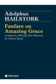 アメイジング・グレイスによるファンファーレ（アドルファス・ヘイルストーク）(スコアのみ）【Fanfare on Amazing Grace】