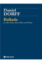 バラード（ダニエル・ドーフ）（フルート二重奏+ピアノ）【Ballade】