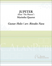 木星「惑星」より（グスターヴ・ホルスト）（マリンバ四重奏）【Jupiter from Holst's 'The Planets' 】