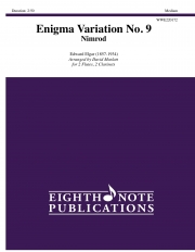 ニムロッド「エニグマ変奏曲」より第9変奏（エドワード・エルガー）  (木管四重奏）【Enigma Variation No. 9 (Nimrod)】